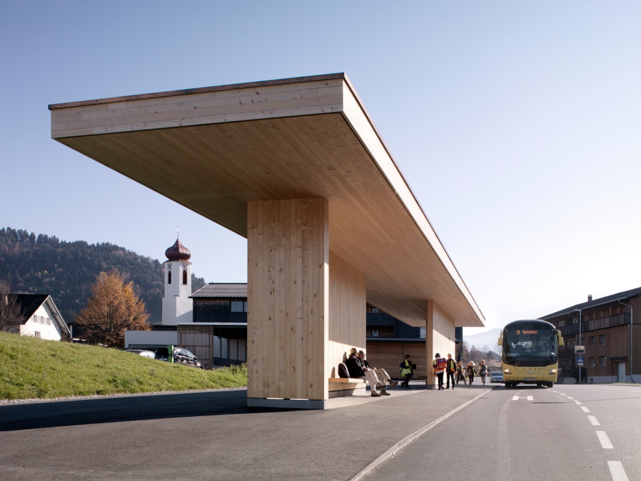 Bushaltestelle Krumbach Bernardobader